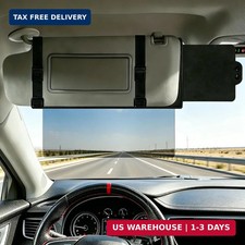 Polarized Car Sun Visor Extender with PC Lens Side Sunshade, UV400 Anti-Glare Wi