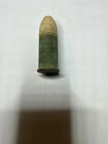 EXCAVATED .44 CAL. HENRY  BULLET  DUG AT DINWIDDIE COURT HOUSE
