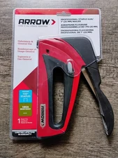 Arrow T50RED2 Heavy Duty Staple & Brad Nail Gun