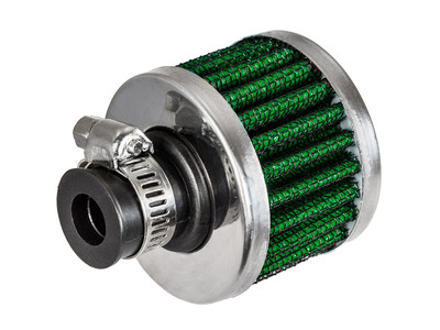 GREEN Universal Crankcase Air Breather Filter 5/8'' Inch (15mm) Inlet For Engine