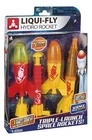 Toysmith Triple-Launch Deluxe Water Rocket Set, Endless Launches, Liqui-Fly