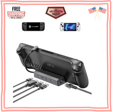 JSAUX 5in1 Docking Station for Steam Deck/ROG Ally,4K HDMI,Ethernet,100W PD