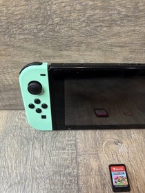 Nintendo Switch 32GB  Handheld - Free Shipping Fair CONDITION GAME & SD BUNDLE✅