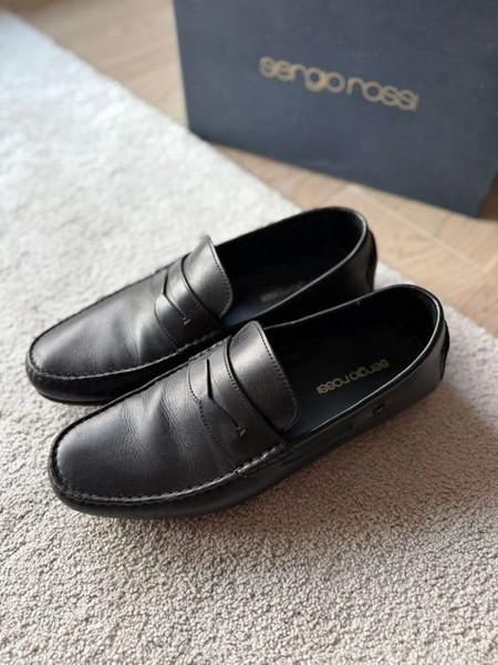 Men Sergio Rossi Loafers Black 42