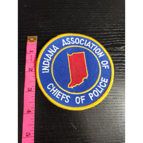 Indiana Association of Chiefs of Police Embroidered Patch Emblem Indiana State