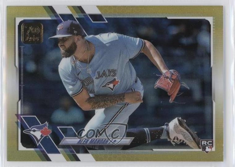 2021 Topps Update Gold Foil Alek Manoah #US227 0t2