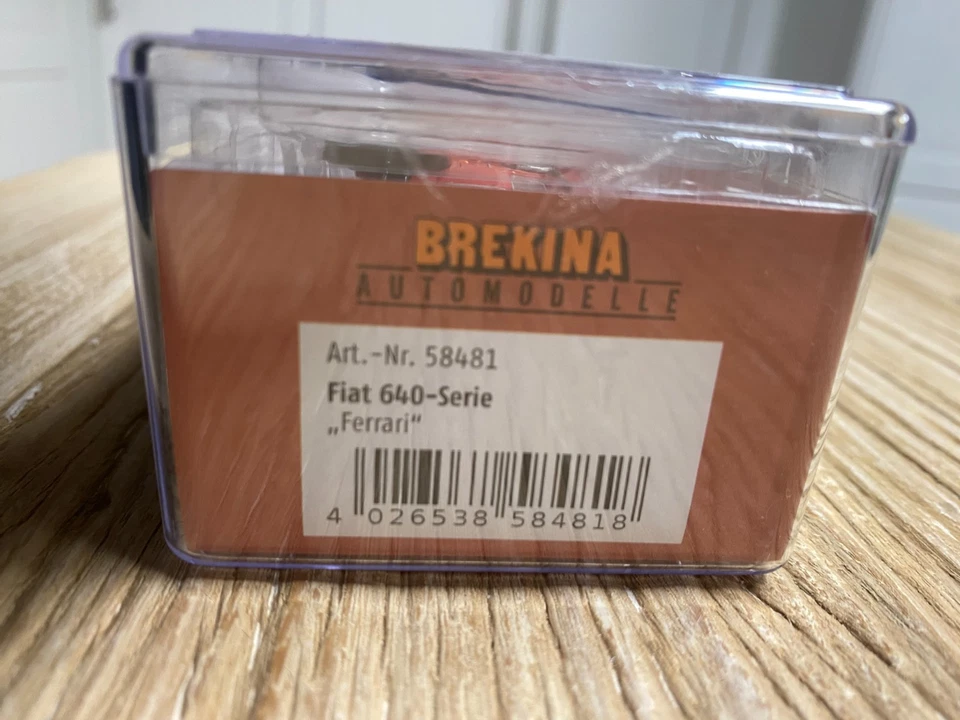 Brekina Fiat Serie 640 Renntransporter  Ferrari 58481 - Bild 4 von 4