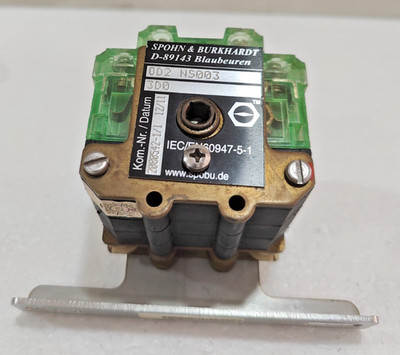 Spohn-Burkhardt D-89143 Blaubeuren Joystick Controller 0dw ns003