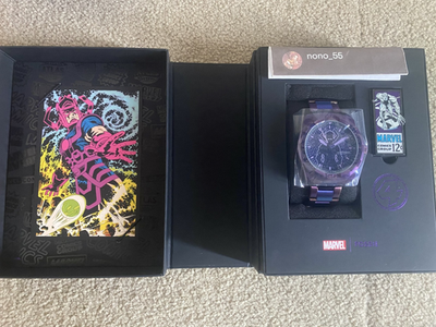FOSSIL MARVEL GALACTUS 限定 腕時計 503/683 Marvel x Fossil Galactus Watch 48mm Limited Edition New LE1211SET