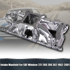 High Rise Single Plane Polished Intake Manifold For Small Block Ford Windsor 302