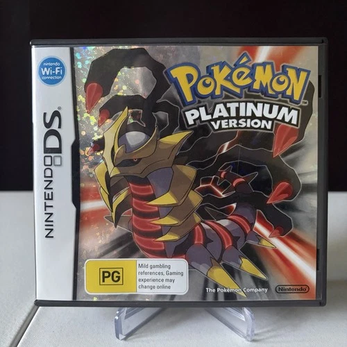 Pokémon Platinum Version Nintendo DS Complete CIB AUS Authentic Tested