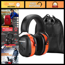 Bluetooth Hearing Protection Headphones, 30dB Noise Reduction Ear Muffs, 120H Pl