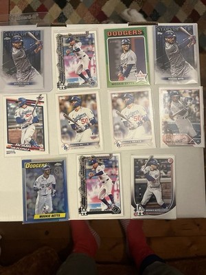 Menge 20 Mookie Betts Los Angeles Dodgers Topps Baseball Karten