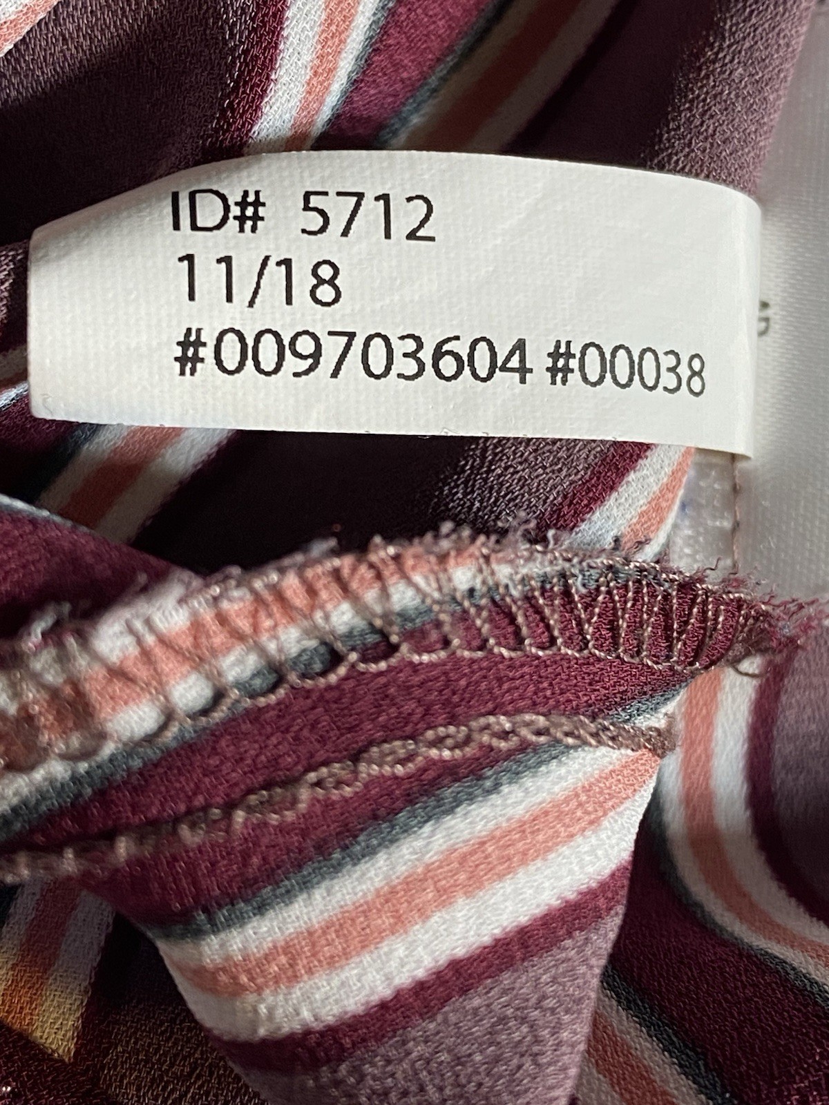 Ladies Small Express Button Down, Striped, Conver… - image 11