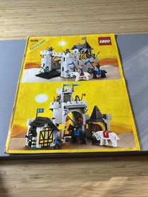 LEGO 6074 Black Falcons Fortress Castle Original Instruction Manual Only