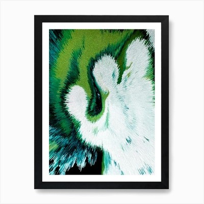 Acryl Extrudiertes Gemälde 547 1 Kunst gerahmt Wandbild Poster Leinwanddruck Bild