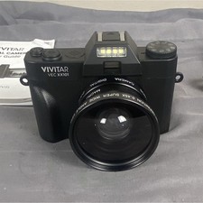 Vivitar VEC XX101 V2 Compact 4K Digital Camera 18x Zoom Black w/ Accessories