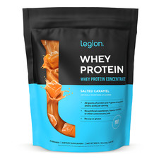 Whey Protein Concentrate Salted Caramel 30 Servings Muscle Recovery Formula