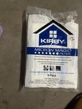 Kirby 204811 Filter Bag 6 Pack Micron Magic for F  Twist-Style Models  New