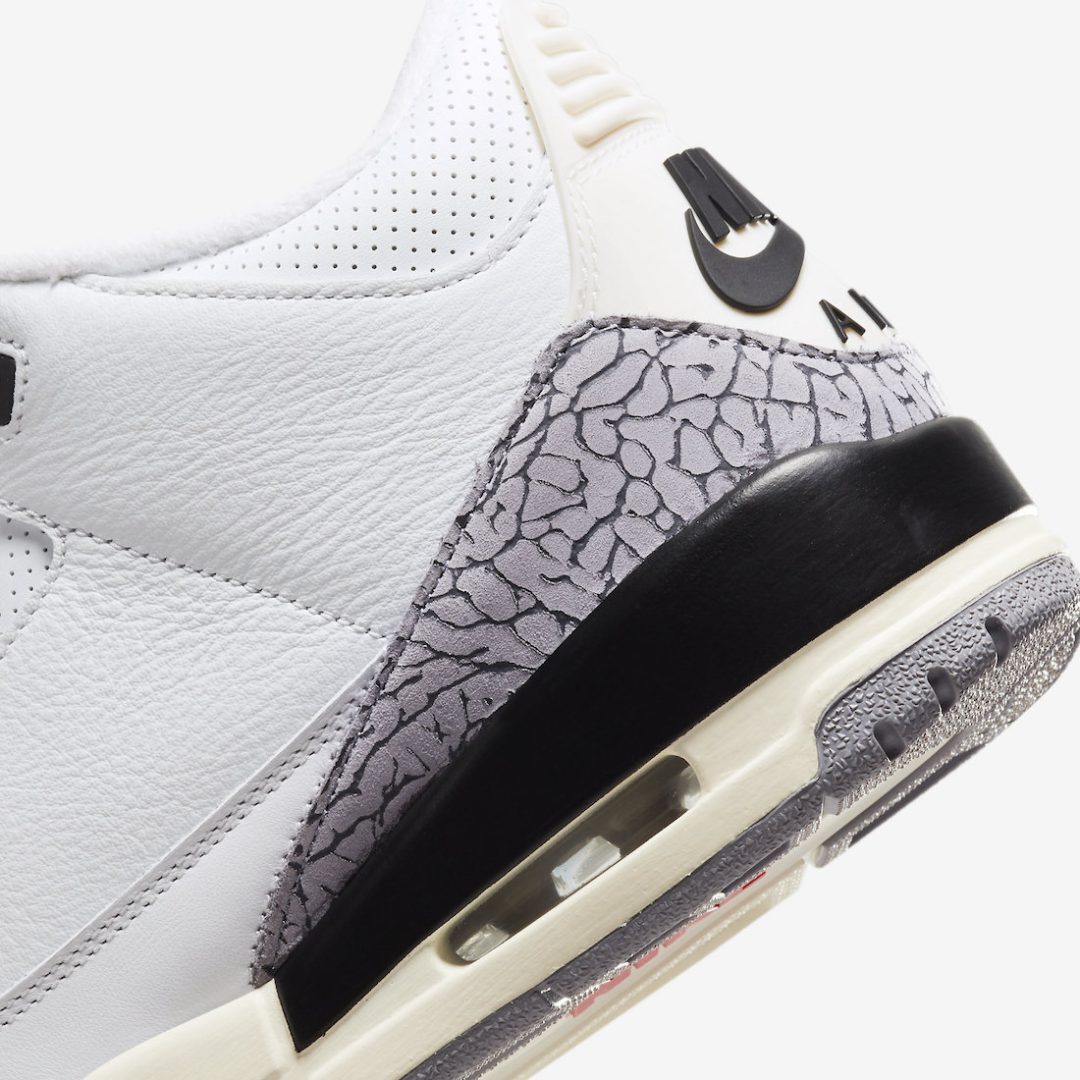 Nike Air Jordan 3 Retro White Cement Reimagined DN3707-100 Men's