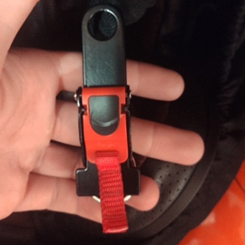 Helmet Strap D-Ring Lock Extensions Fit For Honda Goldwing GL1800 GL1500 GL1200 - Picture 4 of 5