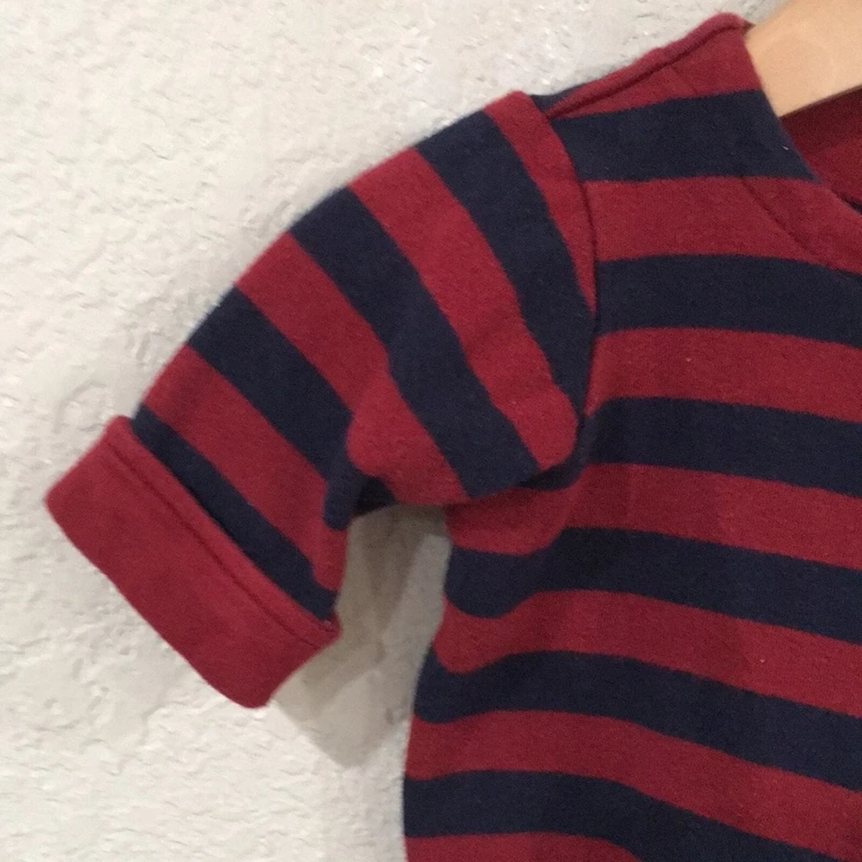 Cárdigan Suéter Atlético Especializado Bebé Niño 0-3M Rayas 100% Algodón Foto 4 de 4