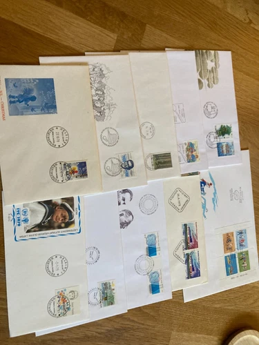 Finland 10 FDC covers incl Oulu 1988