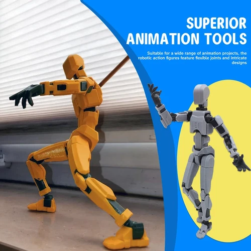 T13 Action Figure,Titan 13 Action Figure Toy Robot,3D Printed Jointed Movable - Picture 94 of 104