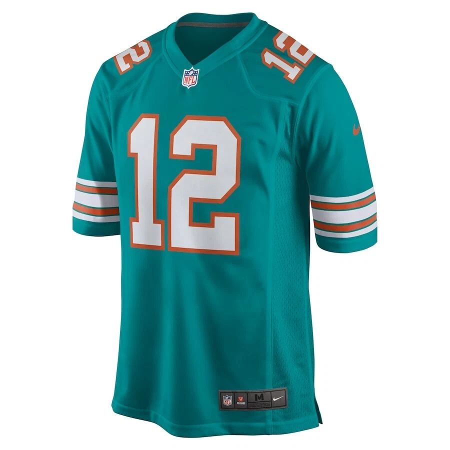 Nike Miami Dolphins No12 Bob Griese Olive/Camo Men's Stitched NFL Limited 2017 Salute To Service Jersey