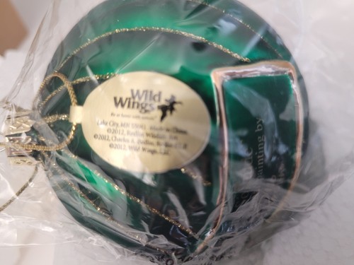Sharing the Solitude Green Christmas Ornament Terry Redlin 3"x5 " - Picture 7 of 7