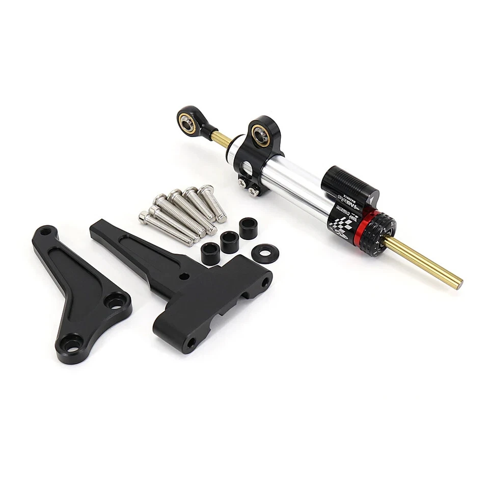 Amortiguador estabilizador para Street Triple 765 RS 765R 1200RS Kit de montaje de soporte de amortiguador Foto 3 de 4