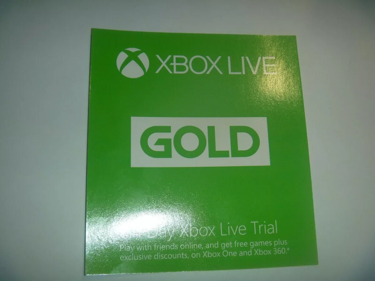 Microsoft Live Gold Card 1 Mês - Live Brasil - Xbox 360 e Xbox One