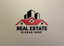 Real Estate Logo Design Template For Real Estate Business