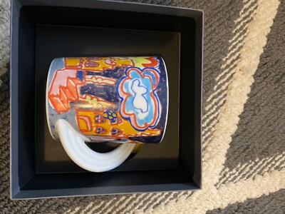 rosenthal coffee cup set of four Amsterdam, Paris, Rome, Heidelberg. Brand new!!