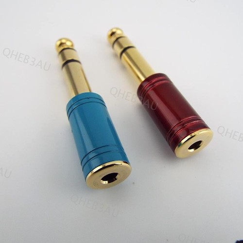 6.35mm Male To 3.5mm Female Stereo Jack Audio Headphone Amplifier AUX 6.35 10H - Picture 9 of 12