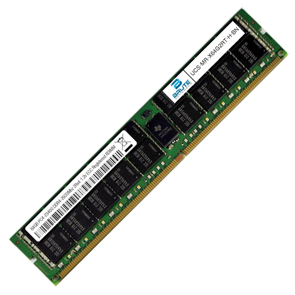 UCS-MR-X64G2RT-H - Cisco Compatible 64GB DDR4-2933Mhz 2Rx4 1.2v ECC RDIMM - Image 2 of 3