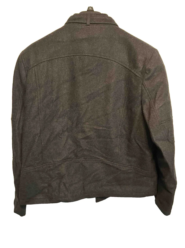 Chaqueta hipster Kenneth Cole New York para hombre, carbón, XL Foto 3 de 4