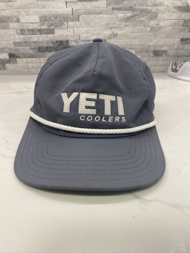 Yeti Coolers Snapback Hat Rope Trucker 