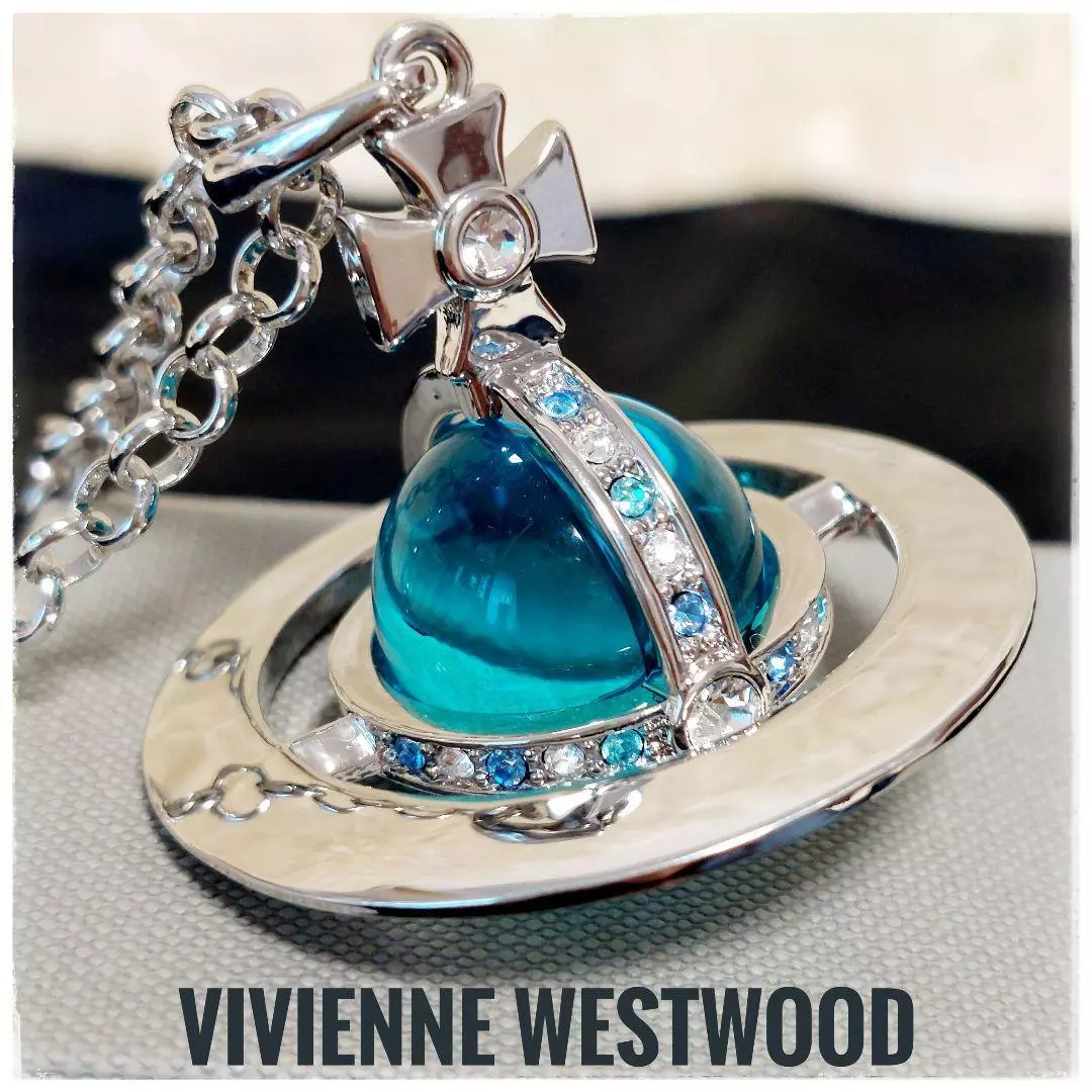 Vivienne Westwood Giant Orb Silver Blue Limited to 100 in Japan