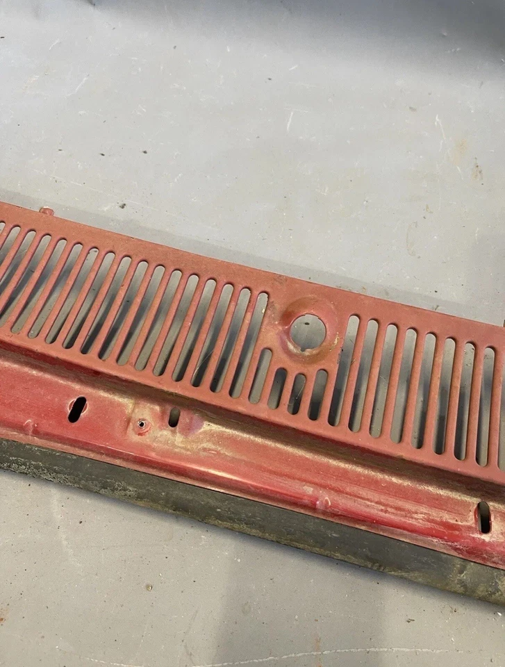 1964-1967 Chevelle GTO 442 capô grade painel ventilação GS Skylark Malibu El Camino original de fábrica - Imagem 3 de 4