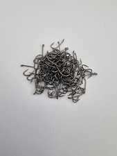 FlyTyingMaterials 1000pcs Short Shank Special Barbed Size 12s Black Nickel Hooks