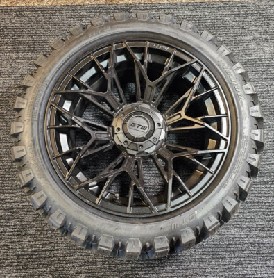 (QTY 1) GTW 71J 23x10.00R15 Nomad Golf Cart Tire on GTW Stellar 15x7 4x101.6 Rim