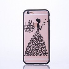 Phone Case For Samsung Galaxy S6 Edge Protective Case Back Cover Bumper Black