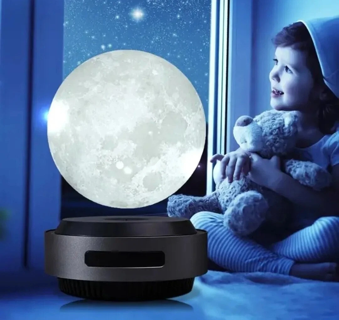 Mood lamp Room Lamp Moon Room Lamp 3 Colours Night Light Auto