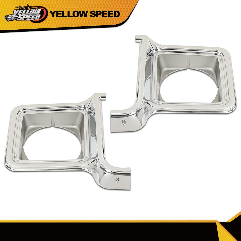 Juego de puertas de faros aptos para Chevrolet C10 Suburban 1973-1978 Foto 4 de 4