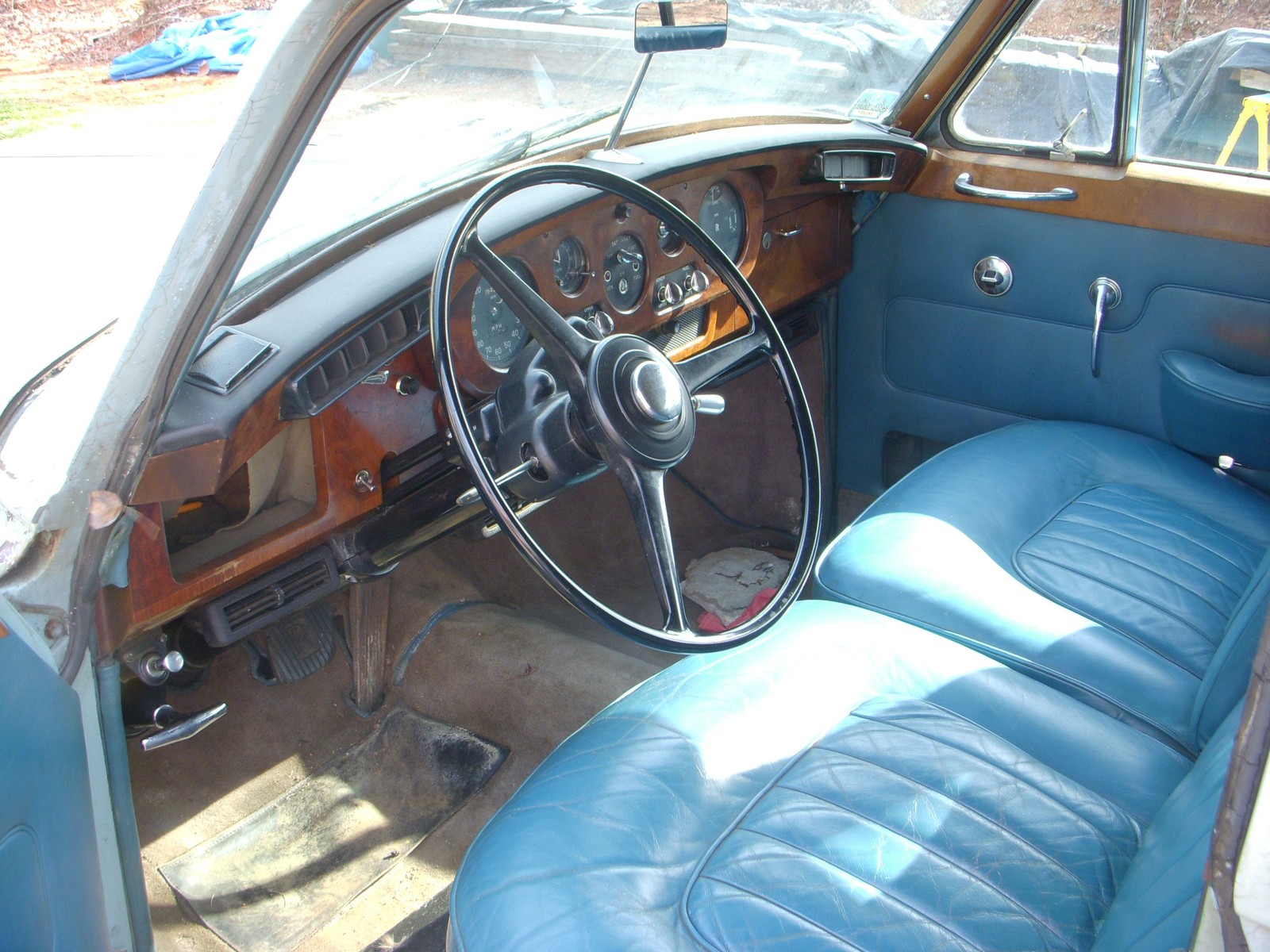 ROLLS ROYCE SILVER CLOUD BENTLEY GAUGE COVER. WORLDS LARGEST USED PART INVENTORY