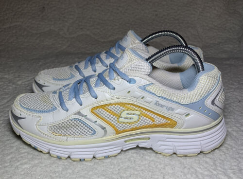 Phalanx Schedule Ananiver Skechers Tone-Ups Toning Resalyte Sneakers White Blue (11754) Womens Size  9.5 M | eBay