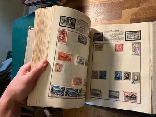 world & commonwealth stamps QV ON mint + used packed meteor album 200 sides #12 - 第 24/24 張圖片