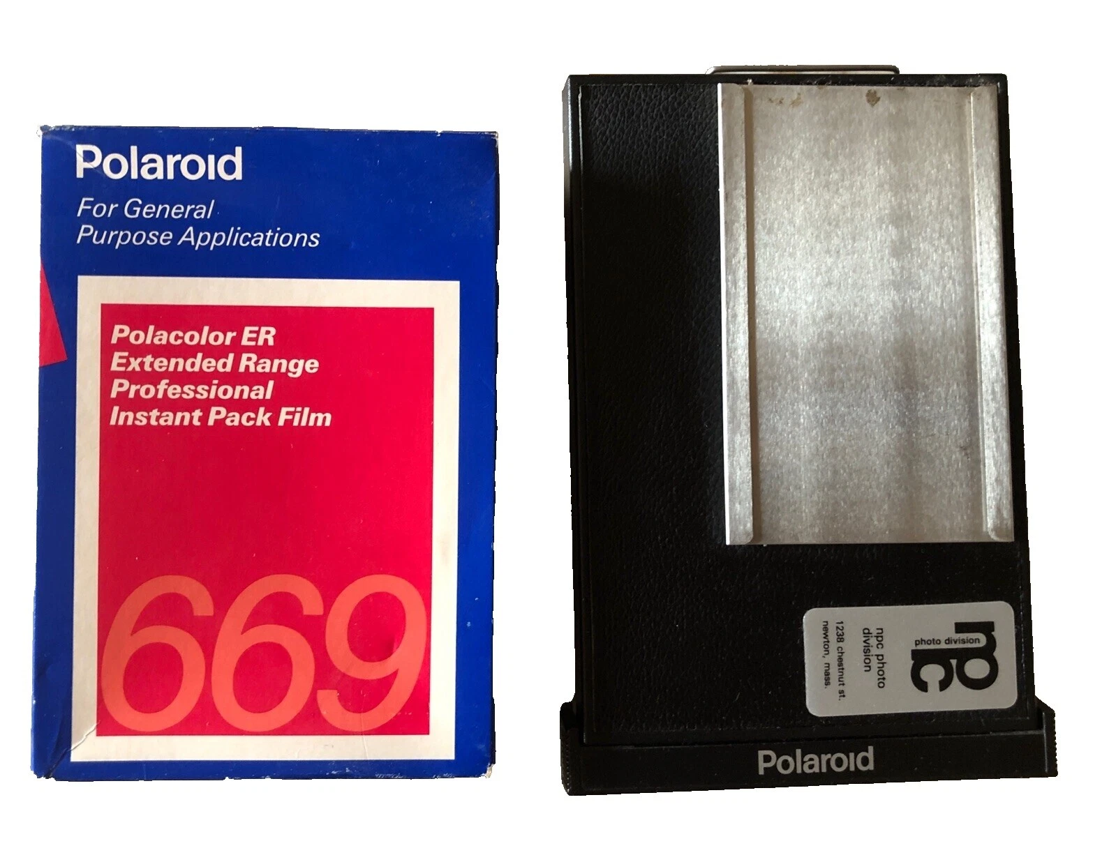 Película de cámara Polaroid espaldas y soportes para Hasselblad