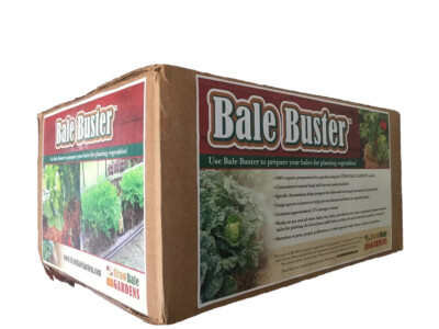 BaleBuster Straw Bale Gardening 20 bale box prep mix 24 lbs refined NPK soluble